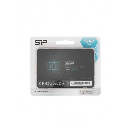 Накопитель SSD Silicon Power 512Gb (SP512GBSS3A55S25)
