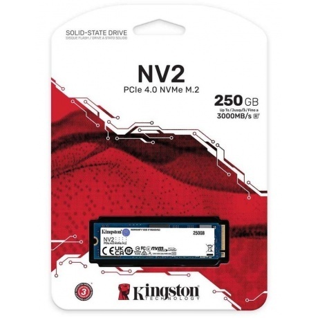 Накопитель SSD Kingston SNV2S/250G - фото 3
