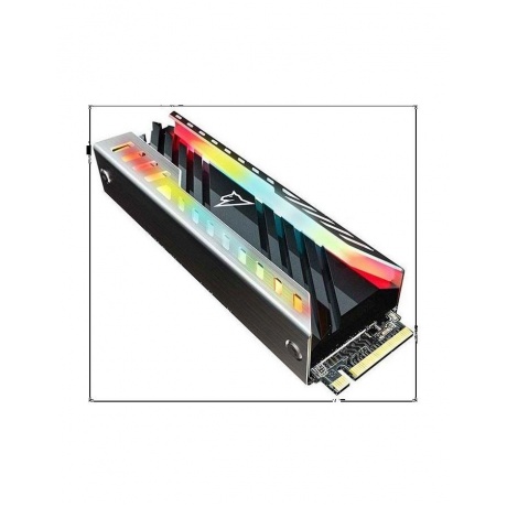 Накопитель SSD Netac NV3000 500Gb RGB Series (NT01NV3000RGB-500-E4X) - фото 4
