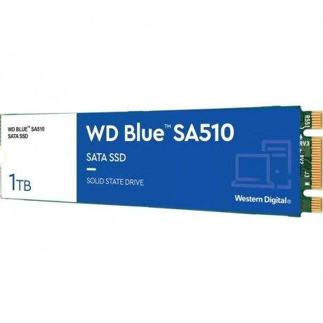 Накопитель SSD WD SA510 1TB Blue (WDS100T3B0B) - фото 2