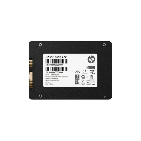 Накопитель SSD HP 960Gb S650 Series (345N0AA) - фото 5