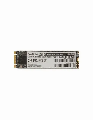 Накопитель SSD ExeGate A2000MNext 240Gb (EX280469RUS)