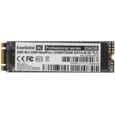 Накопитель SSD ExeGate UV500MNextPro+ 256Gb (EX280472RUS)