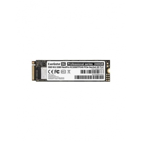 

Накопитель SSD ExeGate KC2000MNextPro 240GB (EX282318RUS)