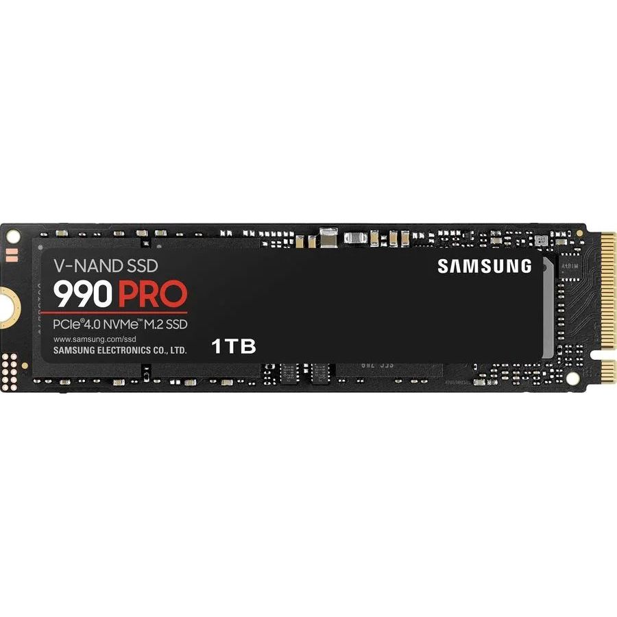 Накопитель SSD Samsung 1.0Tb 990 PRO (MZ-V9P1T0BW) накопитель ssd samsung 2 0tb 990 pro mz v9p2t0bw