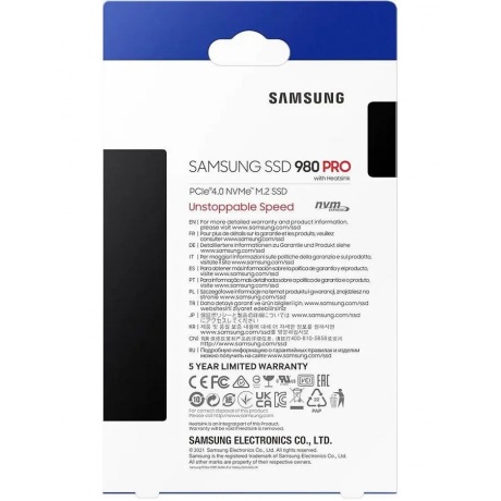 Накопитель SSD Samsung 2.0Tb 980 PRO (MZ-V8P2T0CW) - фото 9