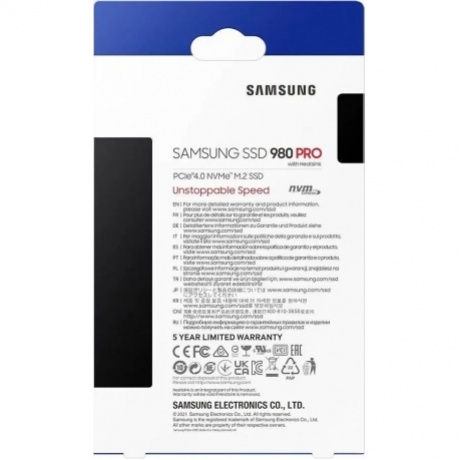 Накопитель SSD Samsung 2.0Tb 980 PRO (MZ-V8P2T0CW) - фото 9