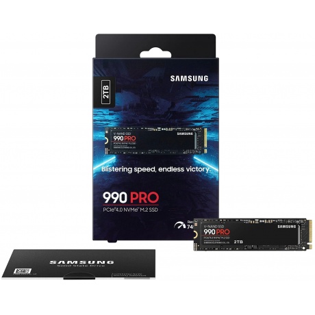 Накопитель SSD Samsung 2.0Tb 990 PRO (MZ-V9P2T0BW) - фото 3