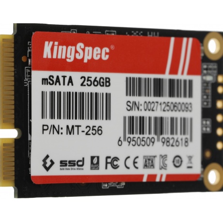 

Накопитель SSD KingSpec 256Gb mSATA (MT-256)