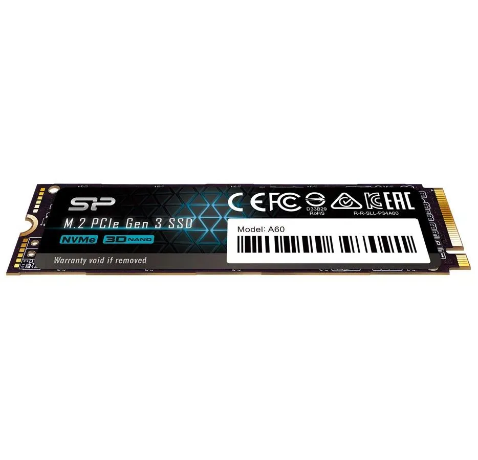 Накопитель SSD Silicon Power 2.0Tb A60 M.2 (SP002TBP34A60M28) - фото 5