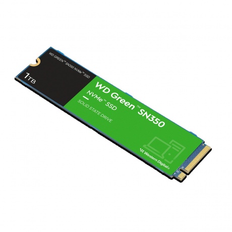 Накопитель SSD Western Digital SN350 NVMe 1Tb Green WDS100T3G0C - фото 3