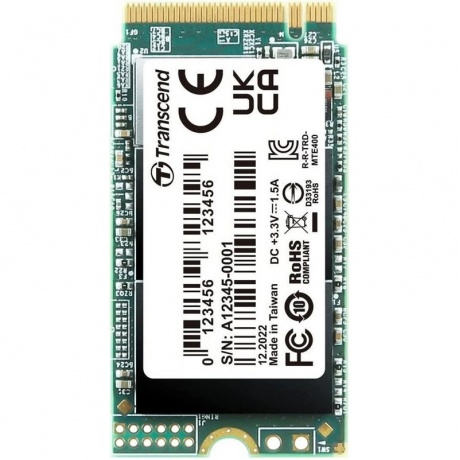 Накопитель SSD M.2 2242 Transcend 256GB MTE400S (TS256GMTE400S) - фото 2