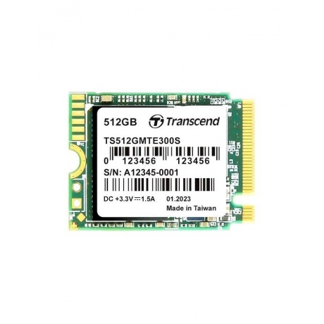 Накопитель SSD M.2 2230 Transcend 512GB MTE300S (TS512GMTE300S) - фото 1