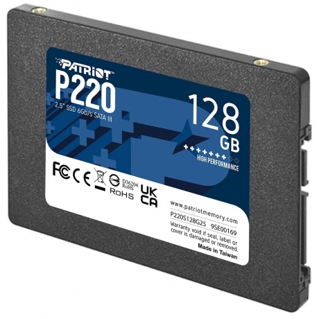 Накопитель SSD 2.5&quot; Patriot 128GB P220 (P220S128G25) - фото 2