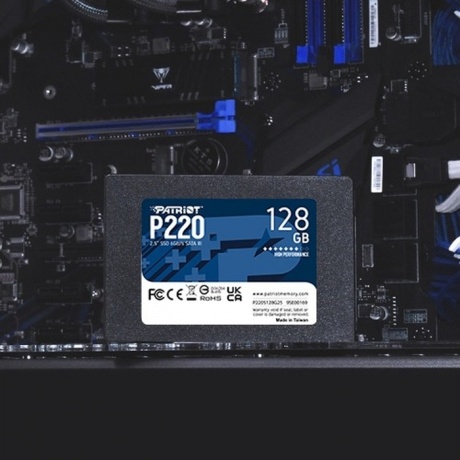 Накопитель SSD 2.5" Patriot 128GB P220 (P220S128G25) - фото 5
