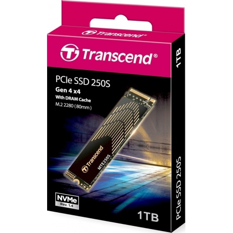Накопитель SSD M.2 Transcend 1.0Tb MTE250S (TS1TMTE250S) - фото 3