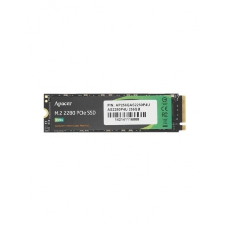 Накопитель SSD Apacer AS2280P4U 256Gb (AP256GAS2280P4U-1) - фото 1