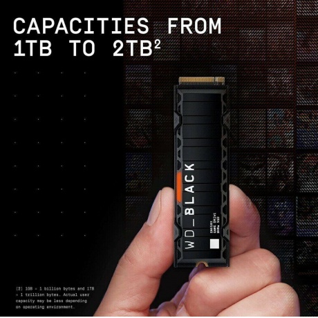 Накопитель SSD Western Digital 2.0Tb Black (WDS200T2XHE) - фото 7