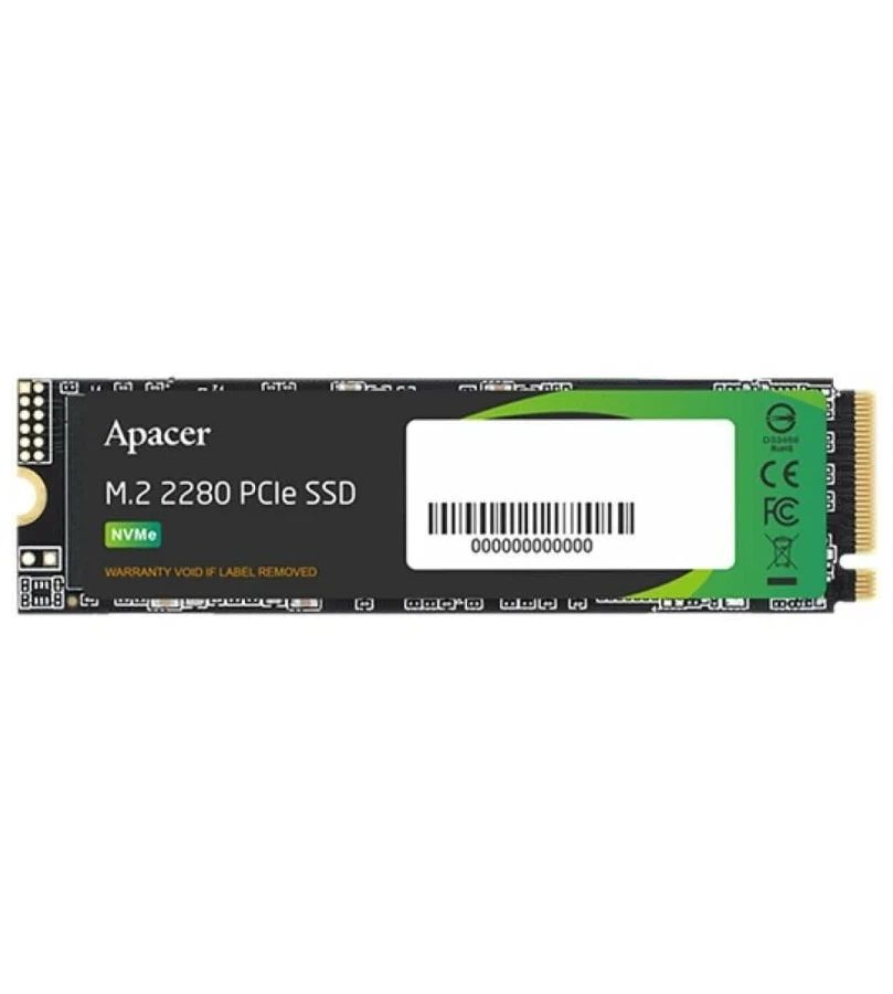 Накопитель SSD Apacer M.2 PCIE 2TB (AP2TBAS2280P4X-1) ssd накопитель apacer m 2 pcie 1tb ap1tbas2280p4x 1