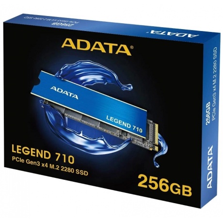 Накопитель SSD A-Data M.2 2280 256GB (ALEG-710-256GCS) - фото 3