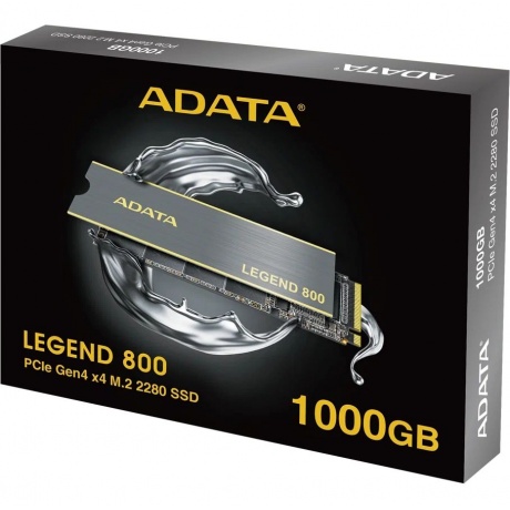 Накопитель SSD A-Data M.2 2280 500GB (ALEG-800-500GCS) - фото 3