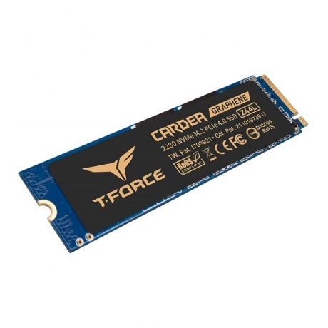 Накопитель SSD Team Group M.2 2280 CARDEA Z44L 1 Tb PCIe 4.0 x4 NVMe 3D NAND TLC TM8FPL001T0C127 - фото 2