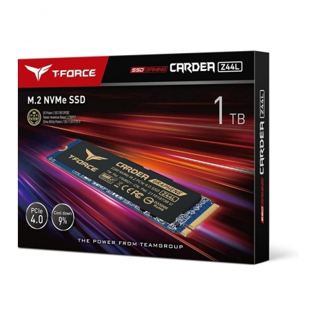 Накопитель SSD Team Group M.2 2280 CARDEA Z44L 1 Tb PCIe 4.0 x4 NVMe 3D NAND TLC TM8FPL001T0C127 - фото 5