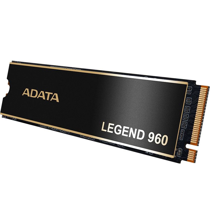 Накопитель SSD M.2 A-Data LEGEND 960 2TB PCIe 4.0 x4 3D NAND (ALEG-960-2TCS) ssd накопитель a data legend 700 gold pcie 3 0 x4 m 2 2tb sleg 700g 2tcs s48