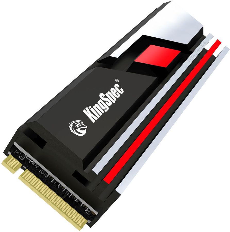 Накопитель SSD M.2 Kingspec XG 1TB PCIe 4.0 x4 3D NAND (XG7000-1TB PRO) накопитель kingspec ssd m 2 xg 1tb pcie 4 0 x4 3d nand xg7000 1tb pro