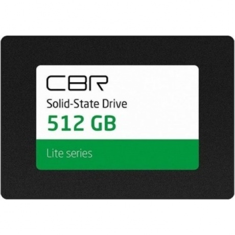

Накопитель SSD CBR 2.5" Lite 512GB SATA-III 3D NAND TLC (SSD-512GB-2.5-LT22)