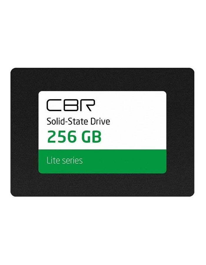 Накопитель SSD CBR 2.5 Lite 256GB SATA-III 3D NAND TLC (SSD-256GB-2.5-LT22) 2 5 256gb amd radeon r5 client ssd r5sl256g sata 6gb s 3d tlc rtl 183382