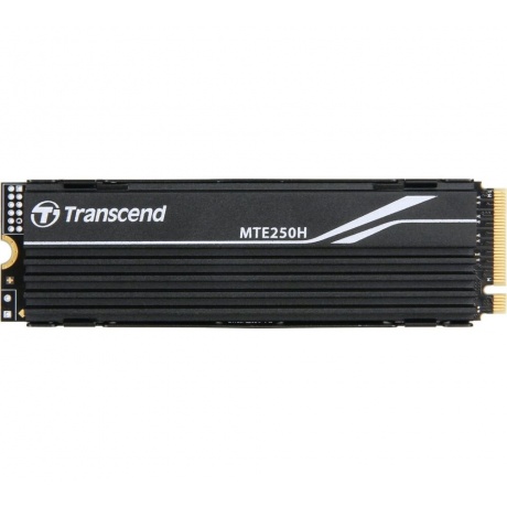 Накопитель SSD M.2 Transcend 2TB TS2TMTE250H PCIe 4.0 x4 3D NAND, Metal Heatsink (TS2TMTE250H) - фото 1