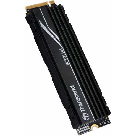 Накопитель SSD M.2 Transcend 2TB TS2TMTE250H PCIe 4.0 x4 3D NAND, Metal Heatsink (TS2TMTE250H) - фото 2