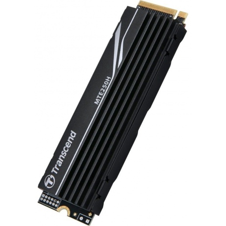 Накопитель SSD M.2 Transcend 2TB TS2TMTE250H PCIe 4.0 x4 3D NAND, Metal Heatsink (TS2TMTE250H) - фото 3