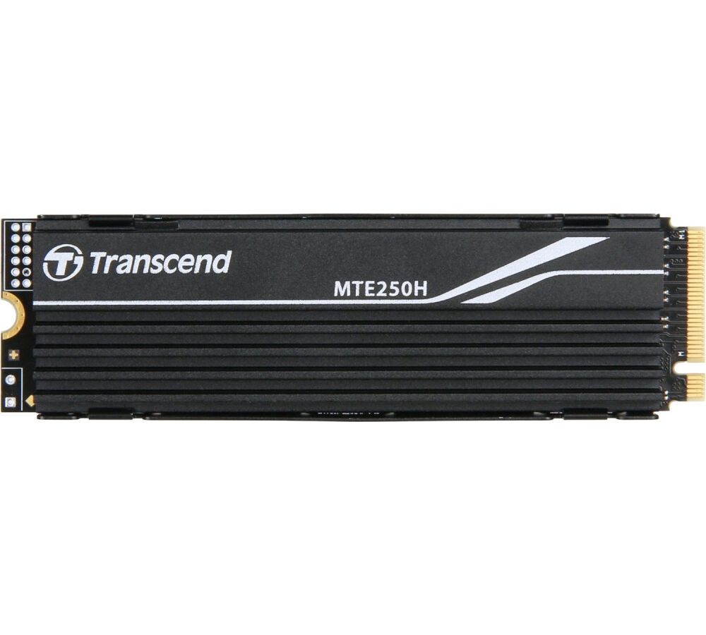 Накопитель SSD M.2 Transcend 2TB TS2TMTE250H PCIe 4.0 x4 3D NAND, Metal Heatsink (TS2TMTE250H) - фото 1