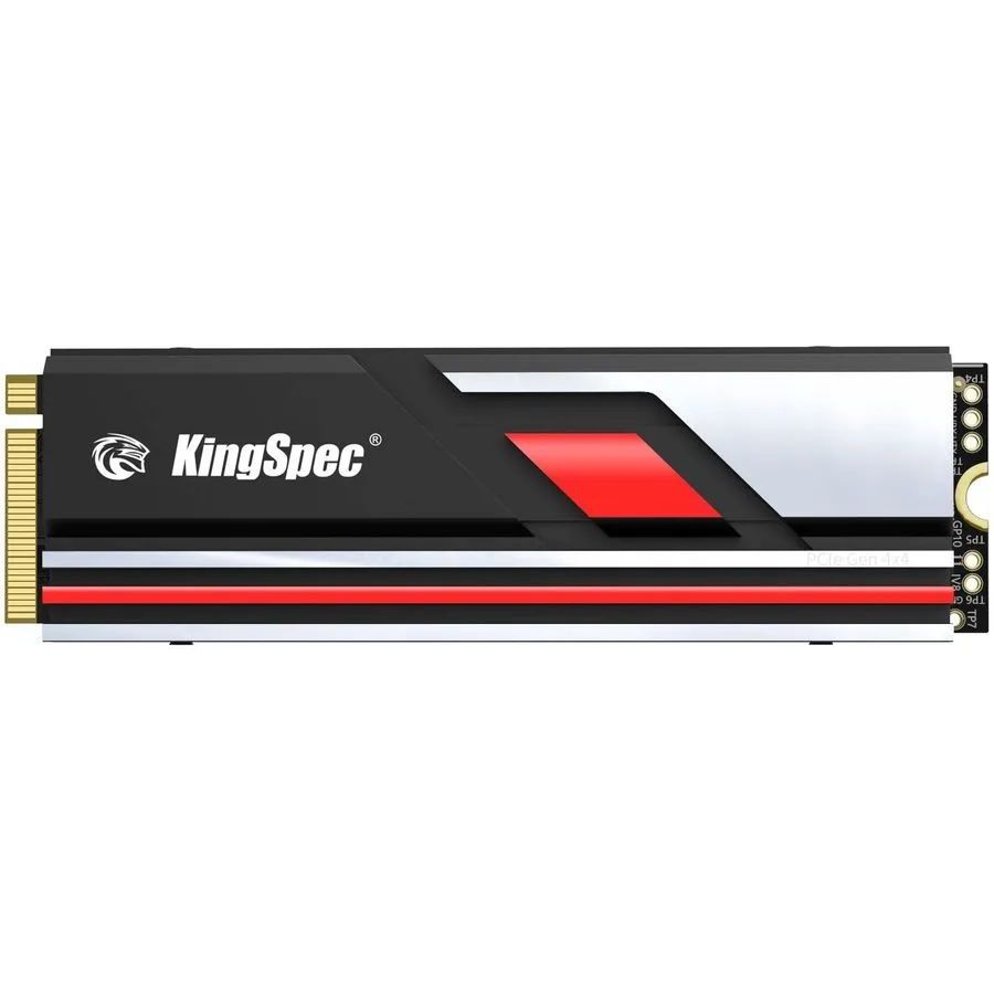 Накопитель SSD M.2 Kingspec XG 2TB PCIe 4.0 x4 3D NAND (XG7000-2TB PRO) накопитель kingspec ssd m 2 xg 1tb pcie 4 0 x4 3d nand xg7000 1tb pro