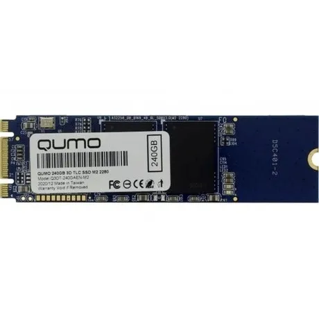 Накопитель SSD Qumo Novation 240GB M.2 2280 SATA-III 3D TLC OEM ...