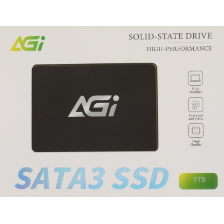 Накопитель SSD AGi SATA III 1Tb AGI1K0GIMAI238 2.5" - фото 6