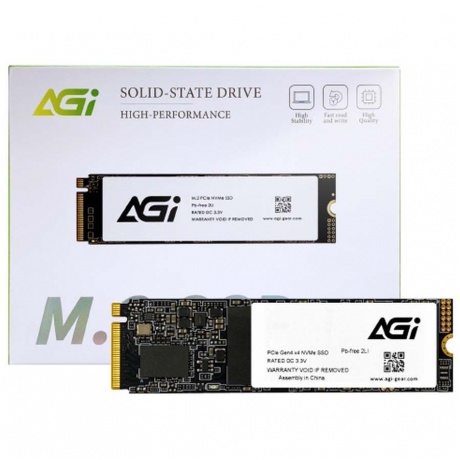 Накопитель SSD AGI 512Gb PCI-E NVMe M.2 AI198 (AGI512G44AI818) - фото 2