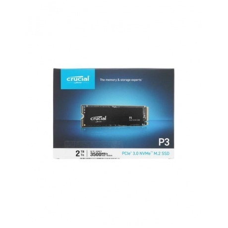 Накопитель SSD Crucial 2000GB P3 M.2 (CT2000P3SSD8) - фото 6