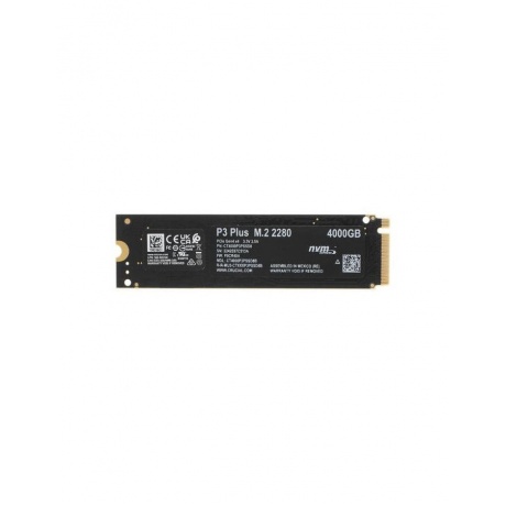 Накопитель SSD Crucial 4000GB  P3 M.2 (CT4000P3SSD8) - фото 3