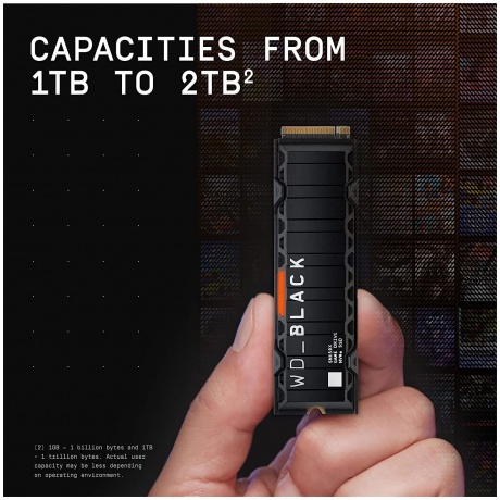 Накопитель SSD WD BLACK SN850X 1TB (WDS100T2XHE) - фото 6