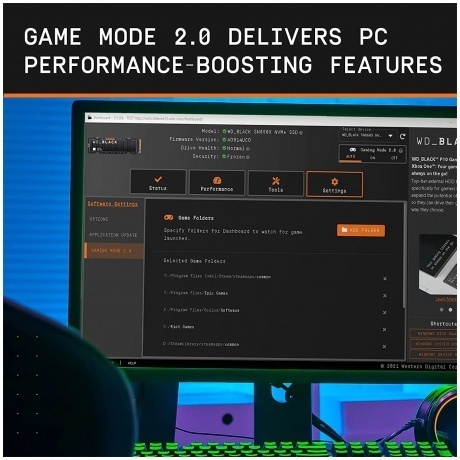 Накопитель SSD WD BLACK SN850X 1TB (WDS100T2XHE) - фото 7