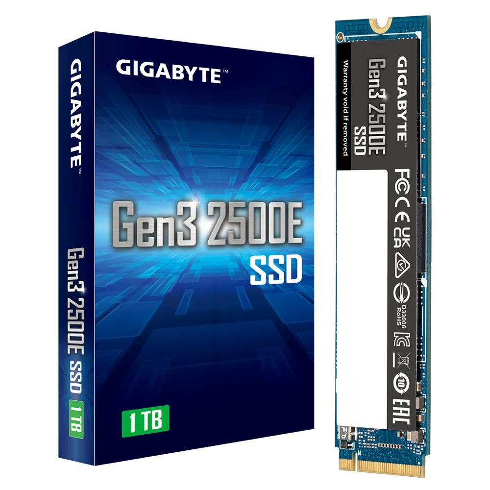 

Накопитель SSD Gigabyte 1000Gb 2500E M.2 2280