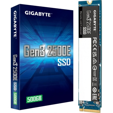 Накопитель SSD Gigabyte 500Gb 2500E M.2 2280 - фото 1