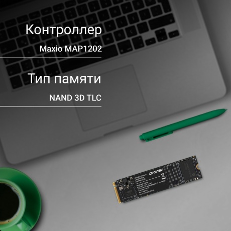 Накопитель SSD Digma 512Gb Mega M2 M.2 2280 - фото 10