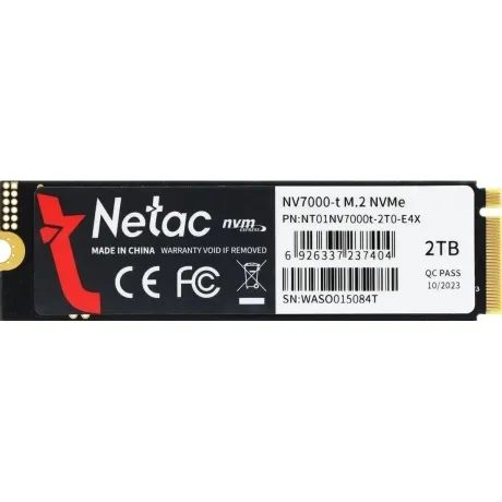 Накопитель SSD Netac NV7000-t 2Tb [NT01NV7000T-2T0-E4X]