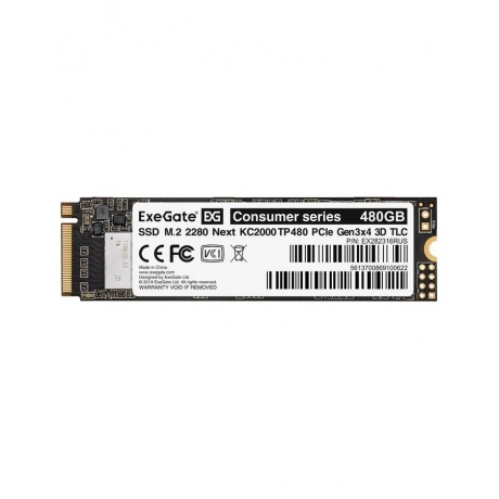 Накопитель SSD ExeGate Next Series 480GB (EX282316RUS) - фото 2