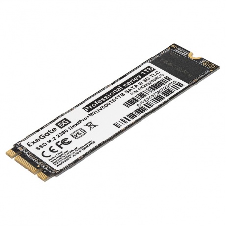 Накопитель SSD ExeGate M.2 2280 NextPro+ M2UV500TS1TB 1Tb (EX295...