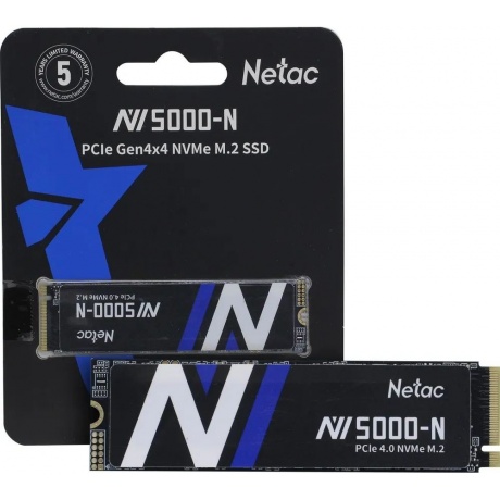 Накопитель SSD Netac NV5000-N M.2 2280 NVMe 2TB (NT01NV5000N-2T0-E4X) - фото 4